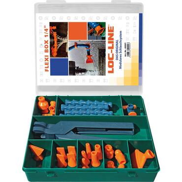 Kühlmittelschlauchsatz -set 1/2" Flexi Box